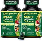 Life's Fortune Suplemento multivitamínico y mineral integral pa...