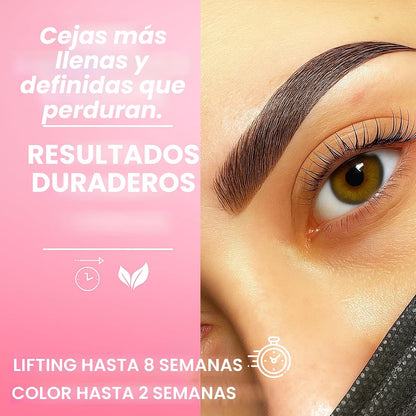 Kit Coreano de Levantamiento y Color de Pestañas en Casa y Kit Prof...