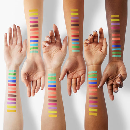 docolor Paleta de sombras de ojos de 54 colores, paleta de sombras...