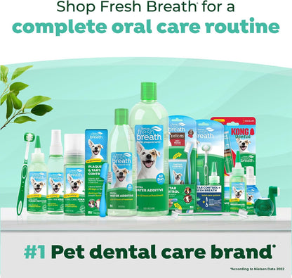 TropiClean - Aditivo de agua para refrescar el aliento de los perro...