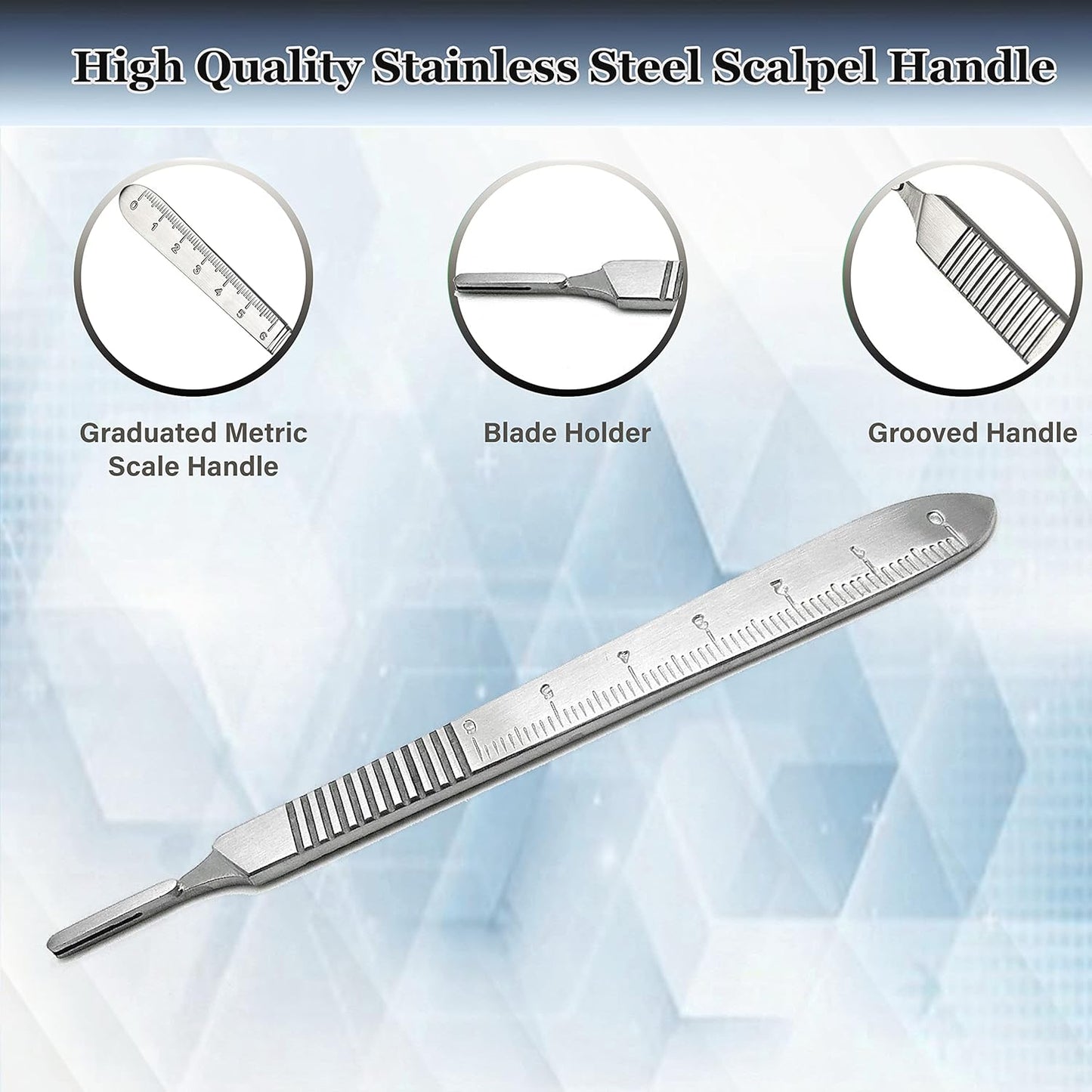 10R Dermaplaning Kit profesional \u2013 Paquete de 100 cuchillas de...