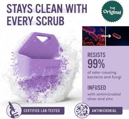 Sud Scrub® Exfoliante Corporal de Silicona Antimicrobiana, Exfolian...