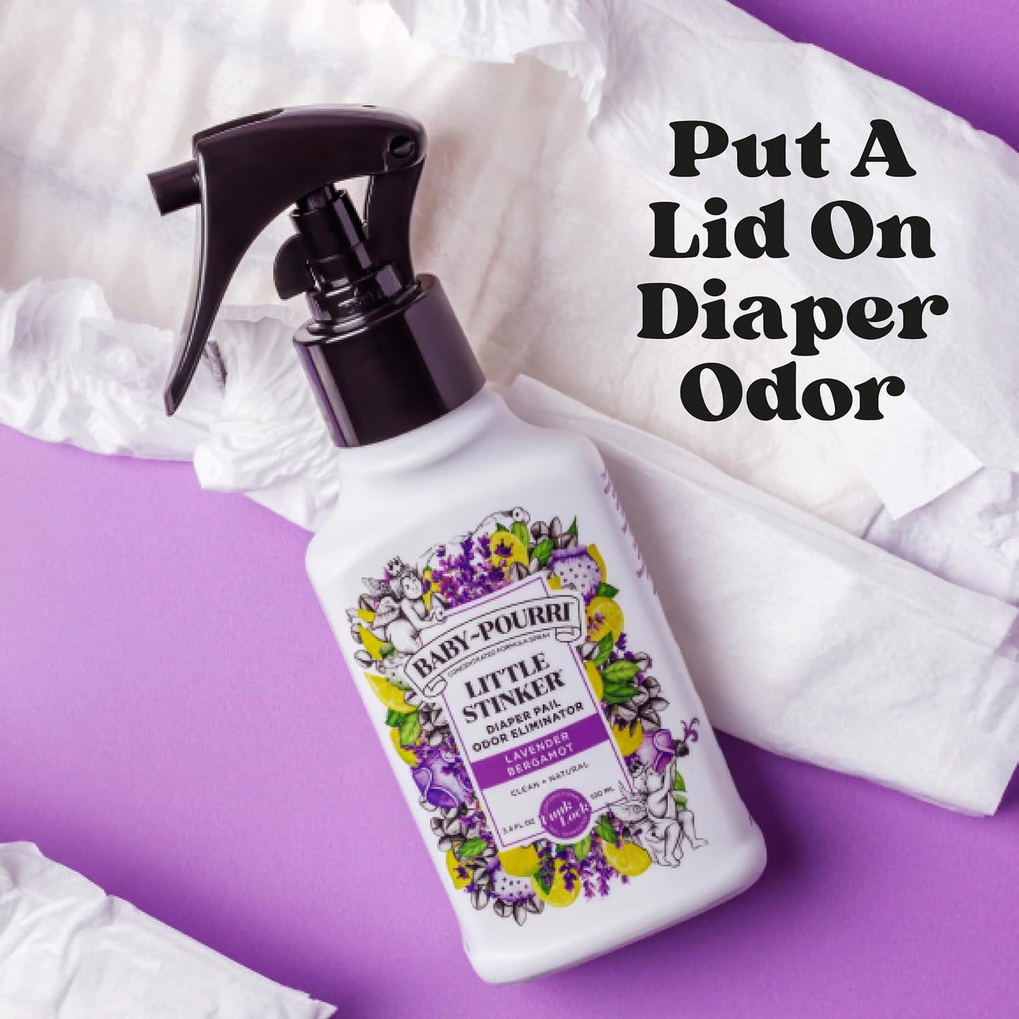 Baby-Pourri Little Stinker Spray Desodorizante para Contenedor de P...