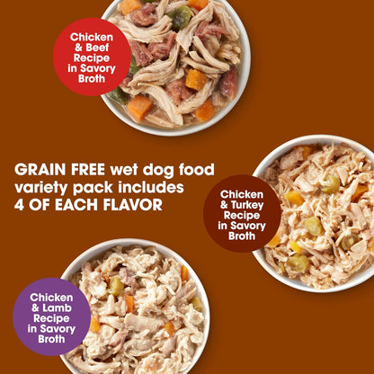 Nature's Recipe Paquete Variado de Comida Húmeda para Perros Si...