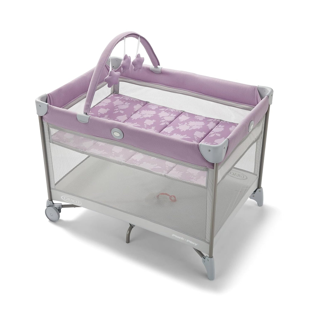 Parque infantil Graco On the Go Zip Pack 'n Play, color lila Mod |...