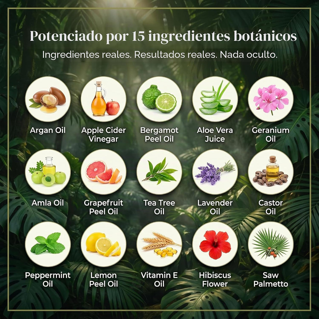 PURA D'OR Set de champú y acondicionador de vinagre de manzana...