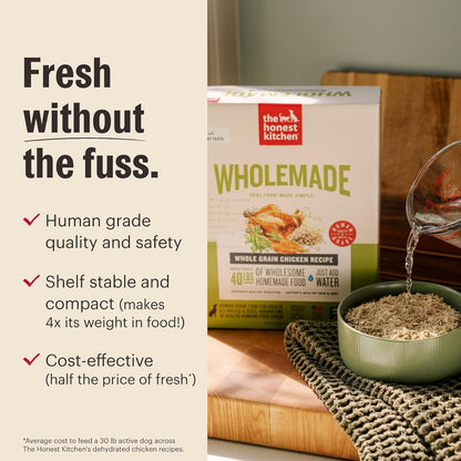 The Honest Kitchen, comida para perros de grado humano de grano ent...