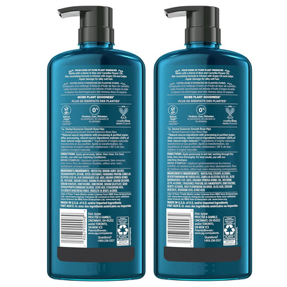 Herbal Essences Juego de champú y acondicionador reparador de aceite de argán, hidrata y suaviza, sin parabenos, seguro para el color, pH equilibrado, aroma cítrico, 20.2 onzas líquidas, paquete de 2