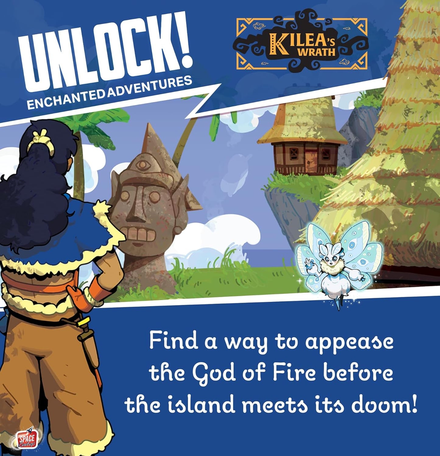 Asmodee Juego de cartas Enchanted Adventures: aventura cooperativa inspirada en la sala de escape, divertido juego familiar para niños y adultos, a partir de 10 a 6 jugadores, 1 hora de juego