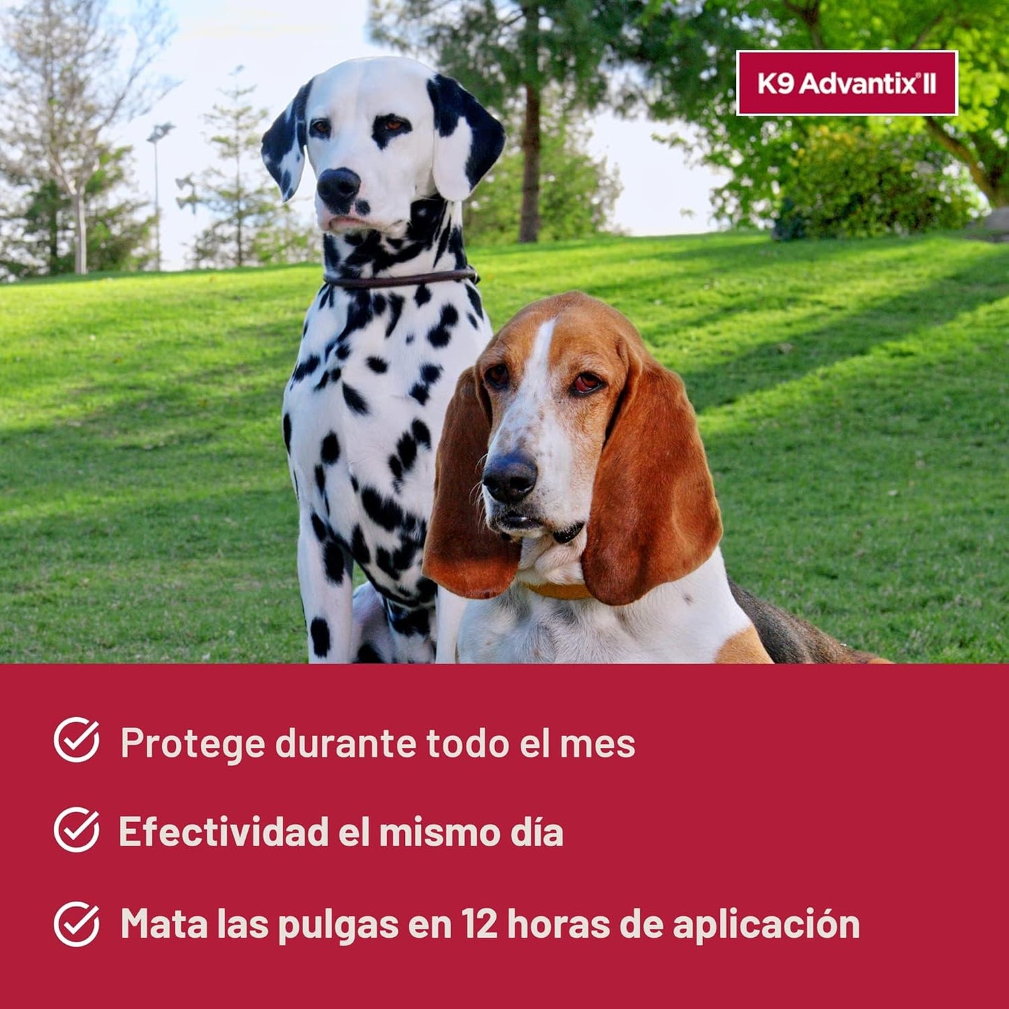 K9 Advantix II Tratamiento y prevención de pulgas, garrapatas y mos...