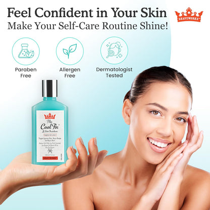 Shaveworks The Cool Fix Aftershave para mujeres: depilación púbica,...