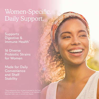Probiotico Jardín de vida, suplemento para las mujeres, Formulado u...