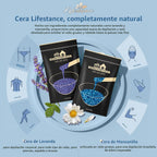 Lifestance Kit completo de depilación para el hogar, calentador de...