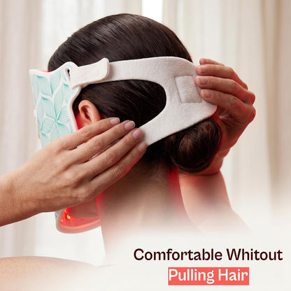 Lumiglo París - Máscara facial de terapia de luz LED, luz roja, dis...