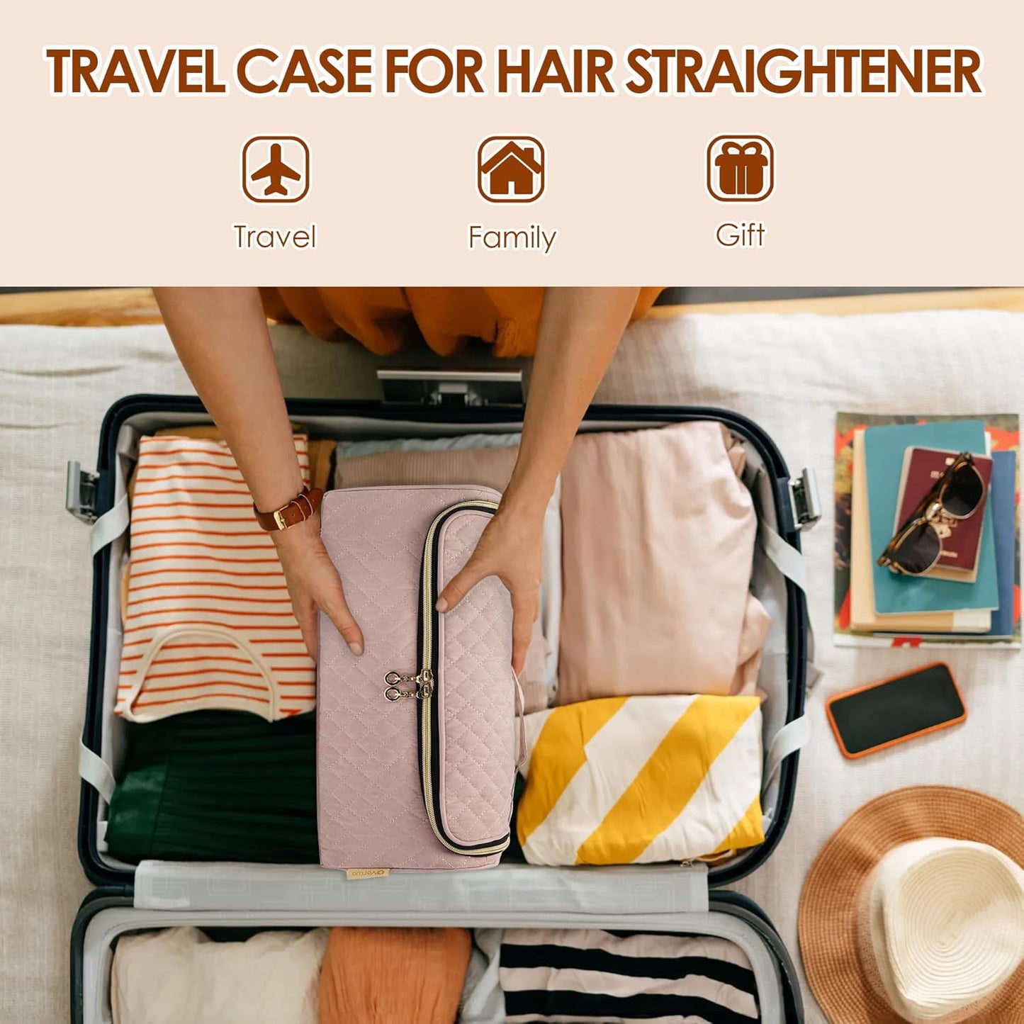 Yarwo Bolsa de viaje compatible con Dyson Airstrait\/Corrale alisad...