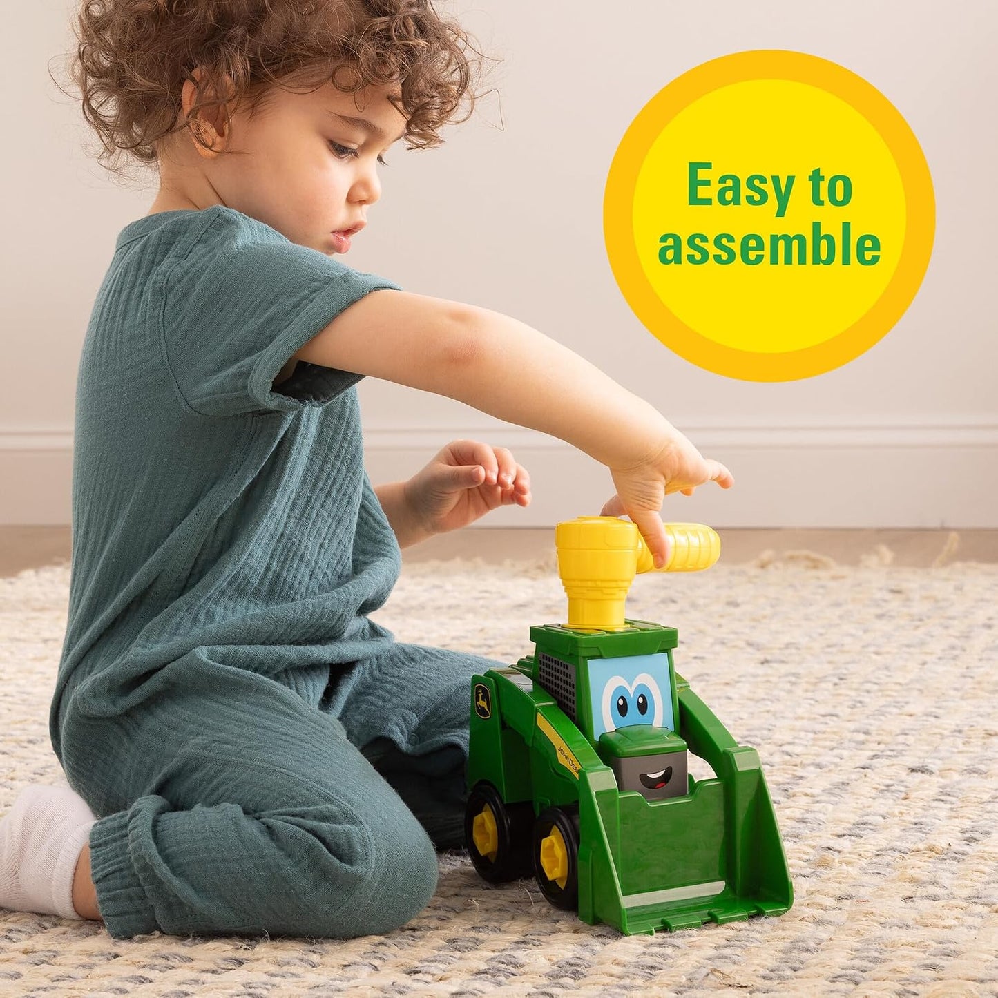 BUILD-A-BUDDY - Juguetes para desarmar John Deere Skid Steer - Incl...