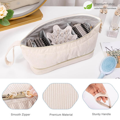 ELCUPA Estuche para secador de pelo, herramientas de pelo de doble...