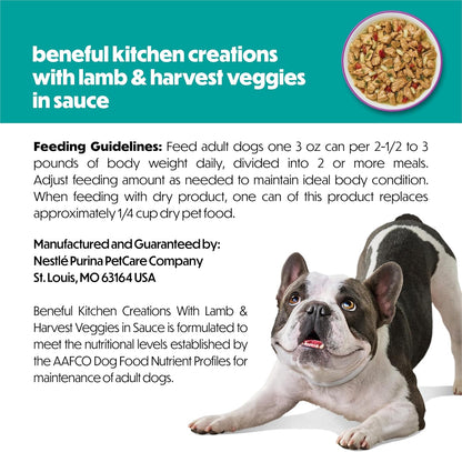 Purina Beneful Kitchen Creations - Alimento húmedo para perros con...