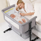 Cuna de bebé Semphis, cuna de 3 en 1 para colocar junto a la cama,...