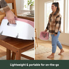 Ingenuity SmartClean - Asiento elevador para mesa de comedor con co...