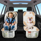 SMART ELF Protector de Asiento de Automóvil, Paquete de 2 Protector...
