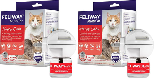 FELIWAY MultiCat - Kit de iniciación de difusor de feromonas calman...