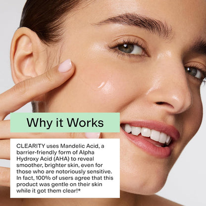 CLEARSTEM - CLEARITY The Blackhead Disolver - Suero de ácido mandél...