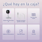 HUBBLE CONNECTED Monitor de bebé GoBaby, 2K HD, solo cámara | Detec...