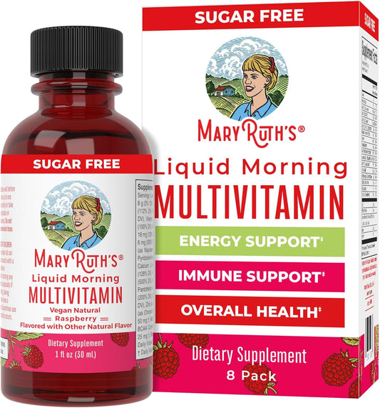 MARYRUTH'S - Paquete de viaje multivitamínico líquido para la m...