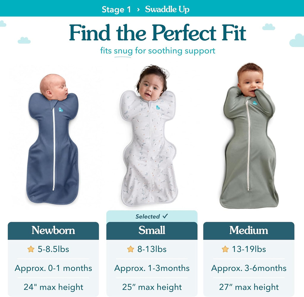 Love to Dream - Saco de dormir Swaddle Up orgánico para bebés, auto...