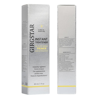 Imprimación instantánea borrosa y reafirmante para la cara antes del maquillaje, tensador de perfección, suaviza visiblemente el aspecto de líneas finas, arrugas y poros - Asegura el