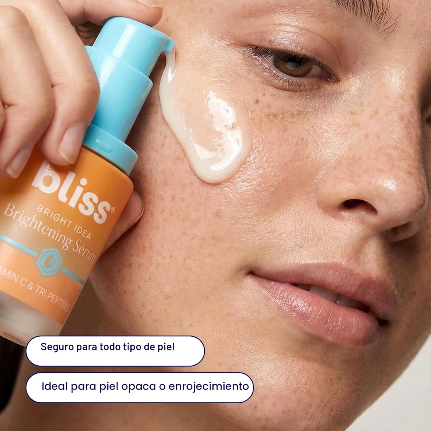 Bliss Bright Idea - Suero facial de Vitamina C &amp; Tri-péptido, p...