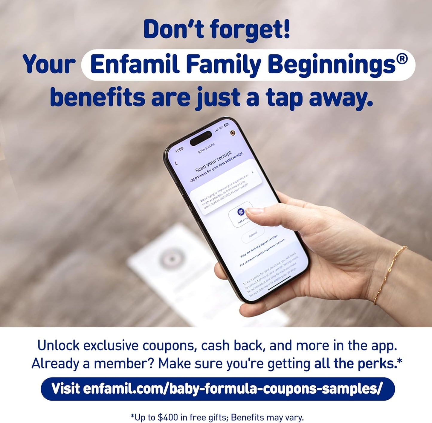Enfamil NeuroPro Gentlease para aliviar la irritación, el llanto, g...