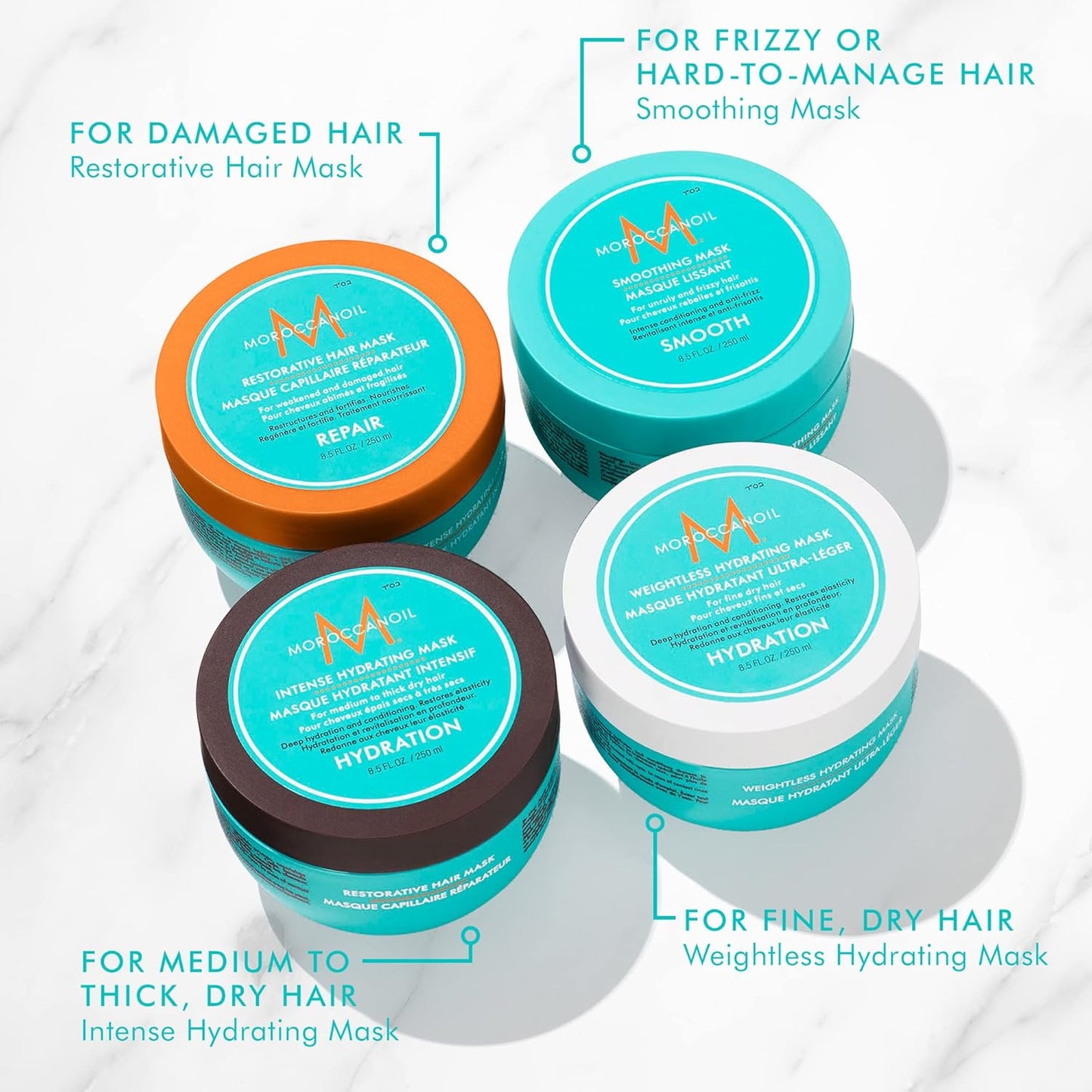 Máscara Hidratante Intensa para el Cabello Moroccanoil
