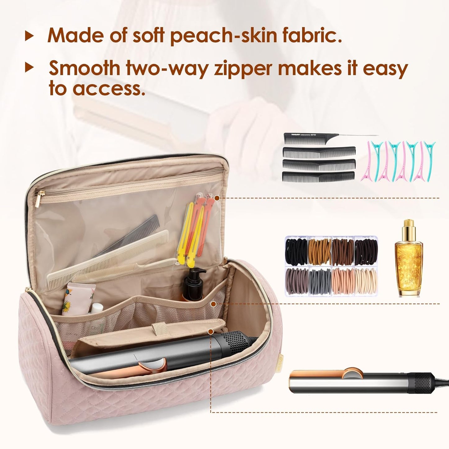 Yarwo Bolsa de viaje compatible con Dyson Airstrait\/Corrale alisad...