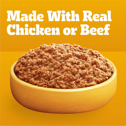 Pedigree - Comida húmeda para perros adultos de cena molida en un p...