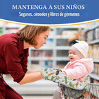 PILLANI Funda para carrito de compras para bebé, funda para silla a...