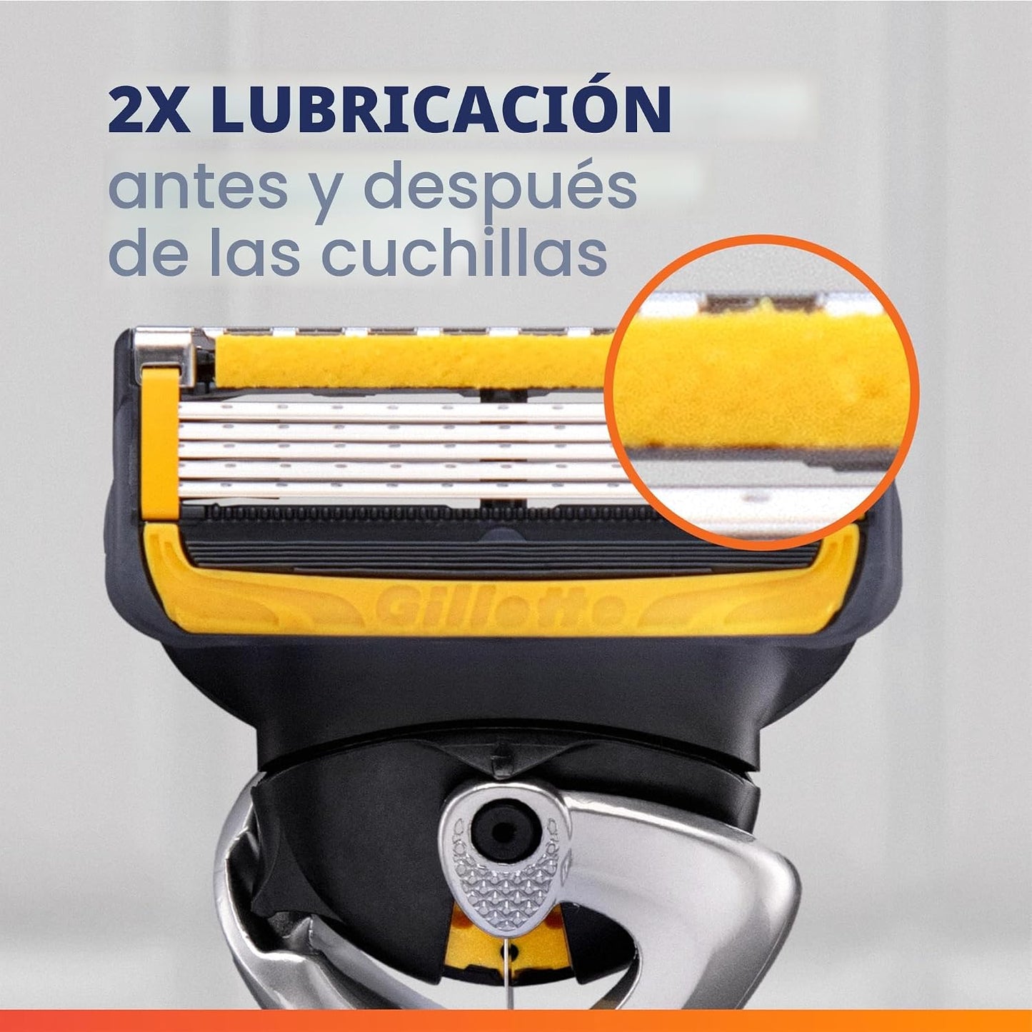 Gillette ProGlide Shield - Recambios de cuchillas de afeitar para h...