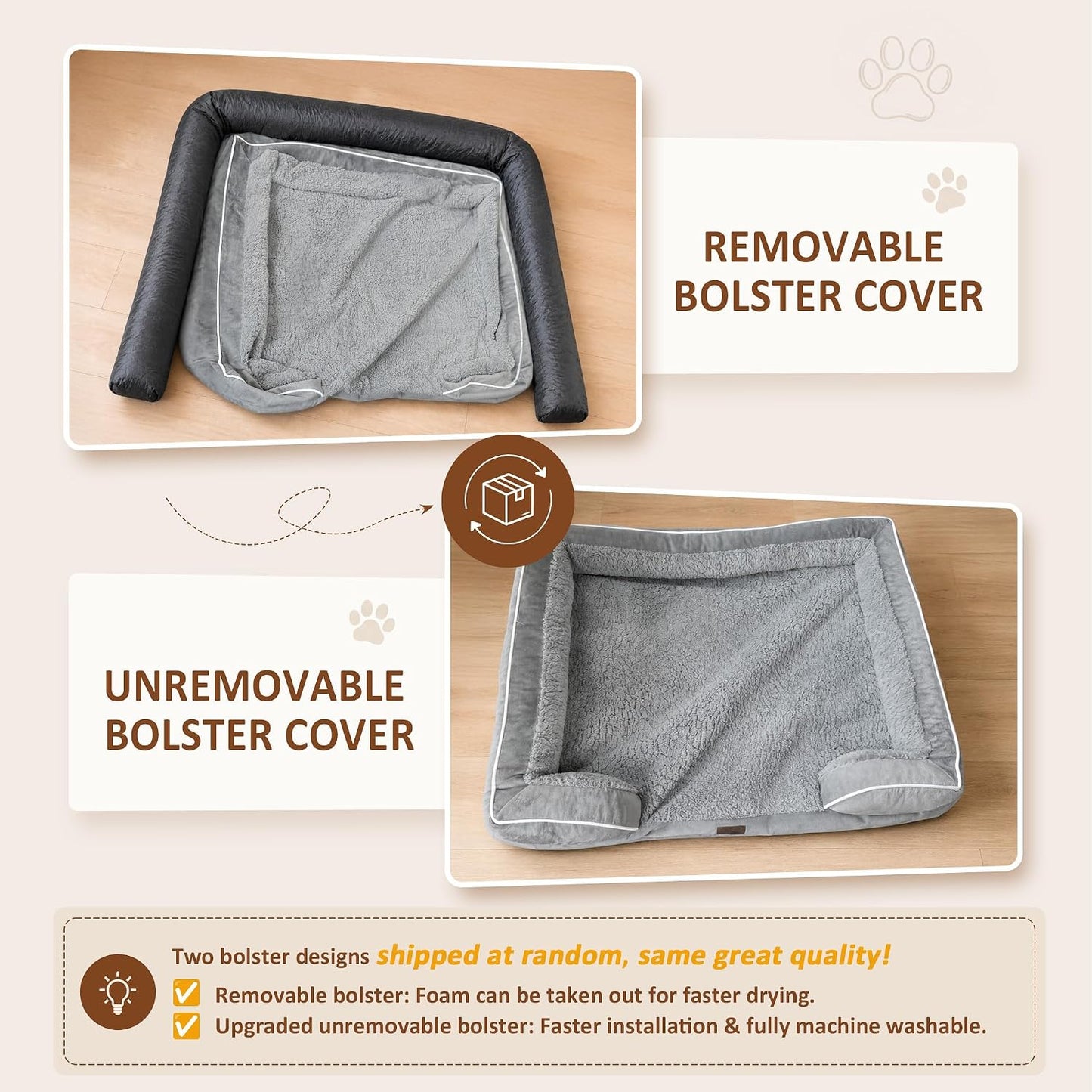 Comfort Expression - Cama ortopédica para perros extragrandes, 42 x...