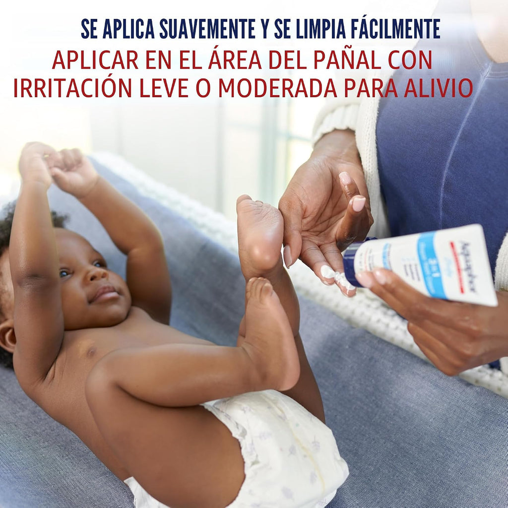 Aquaphor Crema para la dermatitis del pañal para bebés con óxido de...