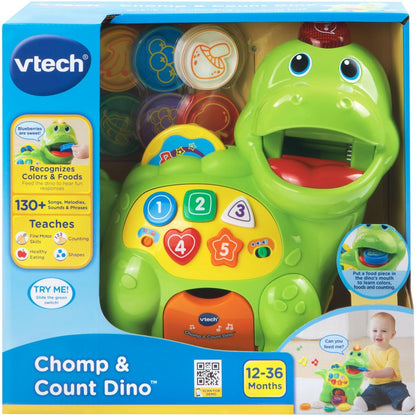 VTech Chomp y Count Dino, Verde