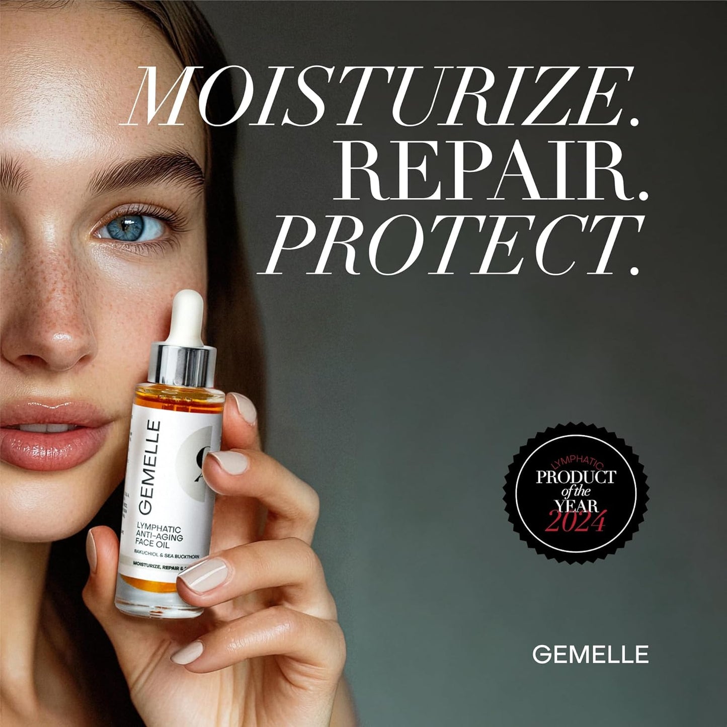 GEMELLE Aceite facial antienvejecimiento linfático | Ganador del pr...