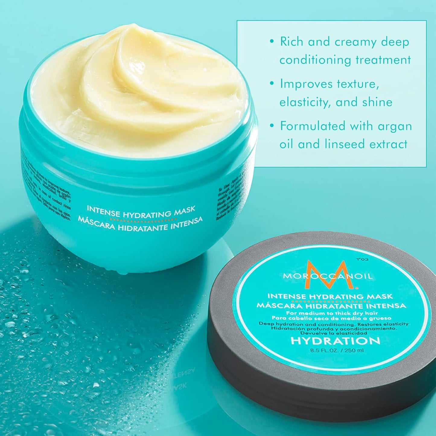 Máscara Hidratante Intensa para el Cabello Moroccanoil