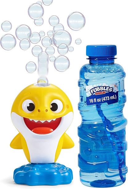 Little Kids Baby Shark - Máquina musical de burbujas SIN derrames,...