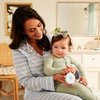 Safety 1st Kit de primer día de spa para bebé, lima de uñas eléctrica, guante de baño suave, cepillo de dientes para niños, cepillo de pelo y peine, juego de aseo infantil