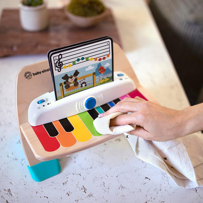 Baby Einstein y Hape Piano Mágico Tactil - Juguete musical de mader...