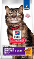 Comida seca para gatos con piel y estómago sensible, de Hill's...