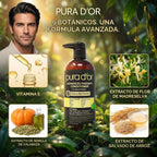 Champú y bálsamo de Pura D'OR para terapia avanzada. Contiene 1...