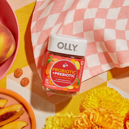 OLLY - Gomitas de probióticos + prebióticos que apoyan la salud dig...