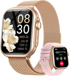 Reloj inteligente para mujer para iPhone Android: 1.85 "Smartwa...